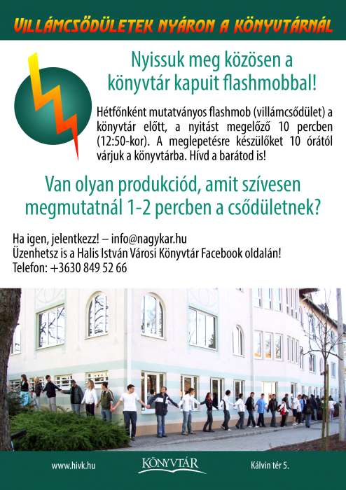 Villámcsődületek nyáron a könyvtárnál - plakát.png Villámcsődületek nyáron a könyvtárnál - plakát.png
